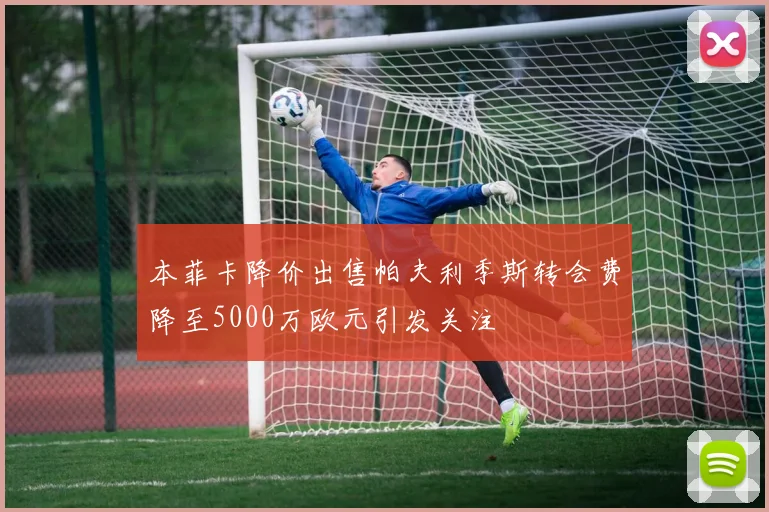 本菲卡降价出售帕夫利季斯转会费降至5000万欧元引发关注